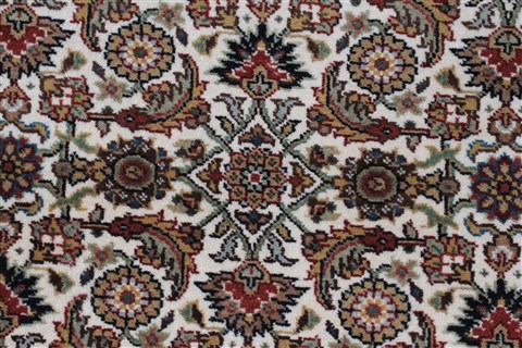 Herati Beige Runner Hand Knotted 27 X 711 Area Rug 250-23392 Image 10