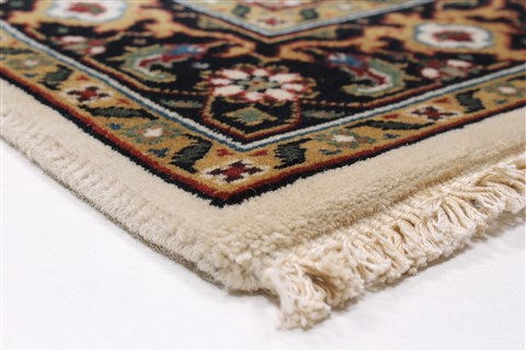 Herati Beige Runner Hand Knotted 27 X 711 Area Rug 250-23392 Image 12