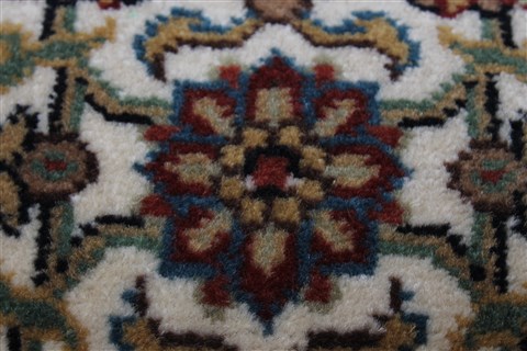 Herati Beige Runner Hand Knotted 27 X 711 Area Rug 250-23392 Image 2