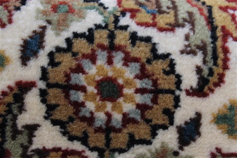Herati Beige Runner Hand Knotted 27 X 711 Area Rug 250-23392 Image 3