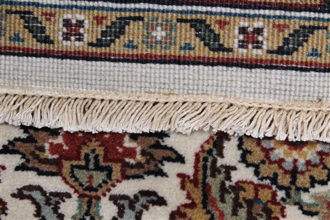 Herati Beige Runner Hand Knotted 27 X 711 Area Rug 250-23392 Image 7