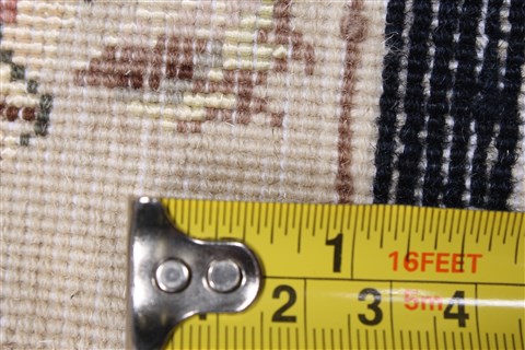 Tabriz Black Runner Hand Knotted 26 X 80 Area Rug 250-23394 Image 12