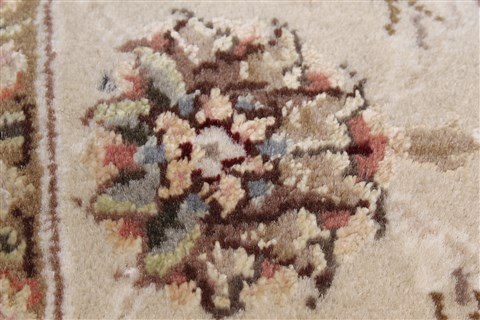 Tabriz Black Runner Hand Knotted 26 X 80 Area Rug 250-23394 Image 9