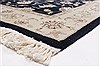 Tabriz Black Runner Hand Knotted 26 X 80  Area Rug 250-23394 Thumb 6