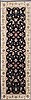 Tabriz Black Runner Hand Knotted 26 X 80 Area Rug 250-23394 Thumb 0
