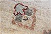 Pishavar Beige Runner Hand Knotted 28 X 86  Area Rug 250-23396 Thumb 10