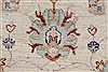 Pishavar Beige Runner Hand Knotted 28 X 86  Area Rug 250-23396 Thumb 3