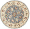 Chobi Blue Round Hand Knotted 50 X 51  Area Rug 250-23409 Thumb 0
