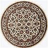 Kashmir Beige Round Hand Knotted 50 X 50  Area Rug 250-23410 Thumb 0