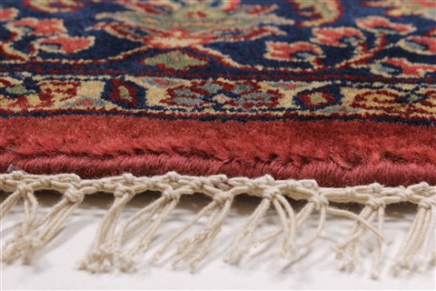Sarouk Red Octagon Hand Knotted 50 X 50 Area Rug 250-23412 Image 6