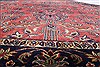 Sarouk Red Octagon Hand Knotted 50 X 50 Area Rug 250-23412 Thumb 2