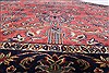 Sarouk Red Octagon Hand Knotted 50 X 50  Area Rug 250-23412 Thumb 2