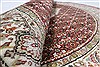 Kashmir Red Round Hand Knotted 51 X 51 Area Rug 250-23415 Thumb 10
