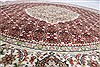 Kashmir Red Round Hand Knotted 51 X 51  Area Rug 250-23415 Thumb 3