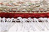 Kashmir Red Round Hand Knotted 51 X 51 Area Rug 250-23415 Thumb 6