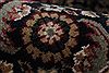 Herati Black Round Hand Knotted 50 X 50  Area Rug 250-23419 Thumb 7