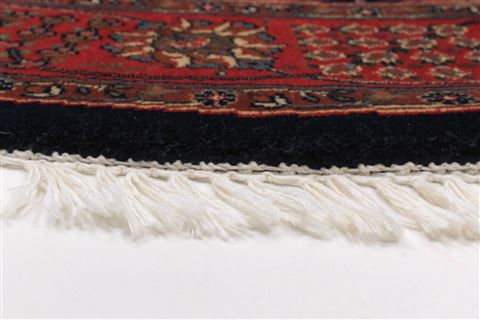Tabriz Blue Round Hand Knotted 51 X 51 Area Rug 250-23423 Image 5