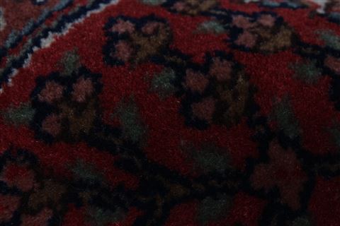 Tabriz Blue Round Hand Knotted 51 X 51 Area Rug 250-23423 Image 9