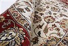 Kashmar Beige Round Hand Knotted 50 X 50 Area Rug 250-23428 Thumb 10