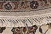 Kashmar Beige Round Hand Knotted 50 X 50 Area Rug 250-23428 Thumb 2