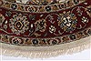 Kashmar Beige Round Hand Knotted 50 X 50 Area Rug 250-23428 Thumb 4