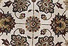 Kashmar Beige Round Hand Knotted 50 X 50  Area Rug 250-23428 Thumb 5
