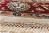 Kashmar Beige Round Hand Knotted 50 X 50  Area Rug 250-23428 Thumb 6