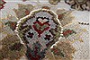 Kashmar Beige Round Hand Knotted 50 X 50 Area Rug 250-23428 Thumb 7