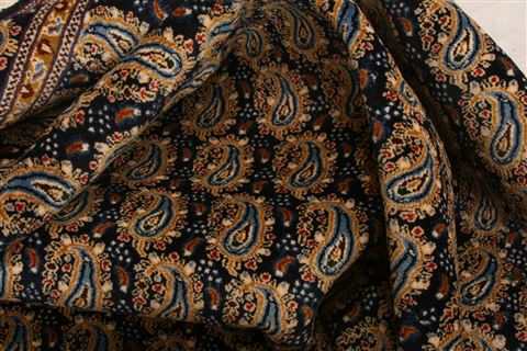 Mood Blue Hand Knotted 69 X 98 Area Rug 100-23429 Image 1