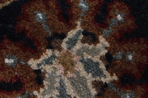 Kashmar Red Round Hand Knotted 411 X 411 Area Rug 250-23430 Image 11