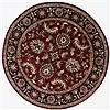 Kashmar Red Round Hand Knotted 411 X 411 Area Rug 250-23430 Thumb 0