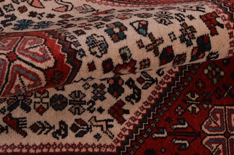 Abadeh Beige Hand Knotted 22 X 38  Area Rug 100-23431 Image 3