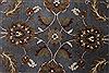Kashan Grey Round Hand Knotted 50 X 50 Area Rug 250-23433 Thumb 5