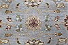 Chobi Grey Round Hand Knotted 411 X 411 Area Rug 250-23436 Thumb 6