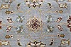 Chobi Grey Round Hand Knotted 411 X 411  Area Rug 250-23436 Thumb 6