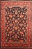 Sarouk Red Hand Knotted 610 X 104  Area Rug 100-23439 Thumb 0