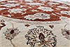 Chobi Brown Round Hand Knotted 50 X 50 Area Rug 250-23447 Thumb 2