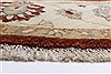 Chobi Brown Round Hand Knotted 50 X 50 Area Rug 250-23447 Thumb 5
