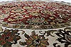 Tabriz Red Round Hand Knotted 411 X 411  Area Rug 250-23451 Thumb 2