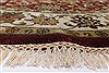Tabriz Red Round Hand Knotted 411 X 411 Area Rug 250-23451 Thumb 5