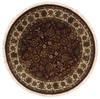Tabriz Red Round Hand Knotted 411 X 411 Area Rug 250-23451 Thumb 0