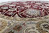 Semnan Red Round Hand Knotted 50 X 50 Area Rug 250-23454 Thumb 1