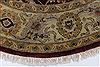 Semnan Red Round Hand Knotted 50 X 50 Area Rug 250-23454 Thumb 3