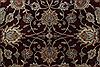 Semnan Red Round Hand Knotted 50 X 50 Area Rug 250-23454 Thumb 4