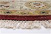 Semnan Red Round Hand Knotted 50 X 50 Area Rug 250-23454 Thumb 5