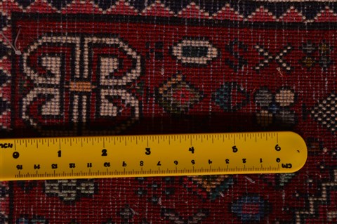 Abadeh Red Hand Knotted 22 X 25 Area Rug 100-23458 Image 5