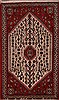 Abadeh Red Hand Knotted 22 X 25 Area Rug 100-23458 Thumb 0