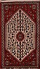 Abadeh Red Hand Knotted 22 X 25  Area Rug 100-23458 Thumb 0