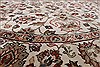 Kashmar Beige Round Hand Knotted 52 X 52  Area Rug 250-23460 Thumb 1