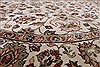 Kashmar Beige Round Hand Knotted 52 X 52 Area Rug 250-23460 Thumb 1